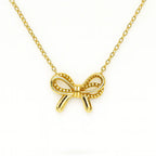 Anti-tarnish 18k Gold plated stainless steel necklace