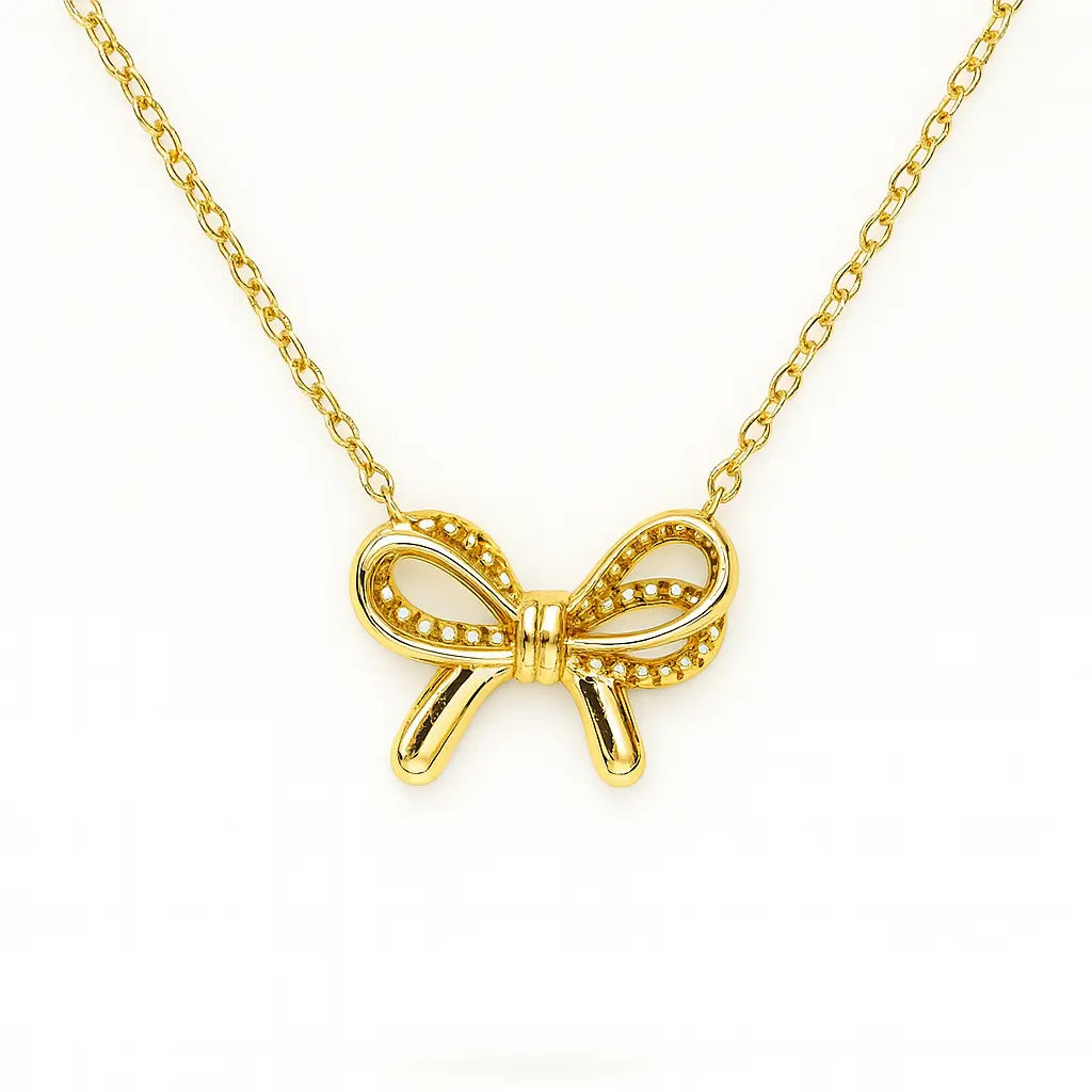 Anti-tarnish 18k Gold plated stainless steel necklace