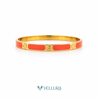 Cartier-Inspired Enamel Bracelet