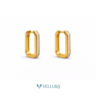 Crystal Huggie Earrings