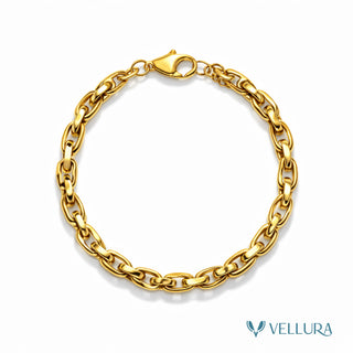 Gold Link Chain Bracelet
