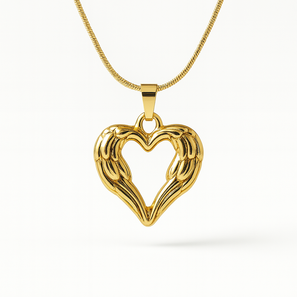 Anti-tarnish 18k Gold plated stainless steel necklace