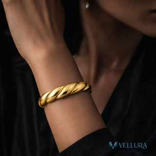 Gold Braided Bracelet