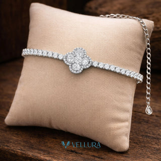 Clover Tennis Bracelet