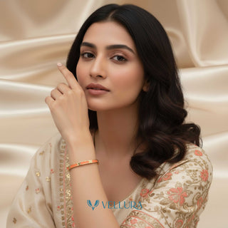 Cartier-Inspired Enamel Bracelet