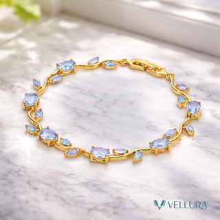 Tulip Bracelet-Sky