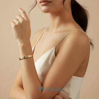 Star Stud Gold Bracelet