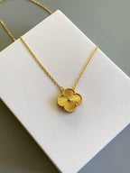 Gold Clover Necklace Set – Demi Fine Necklace, Ring, Bracelet & Earrings