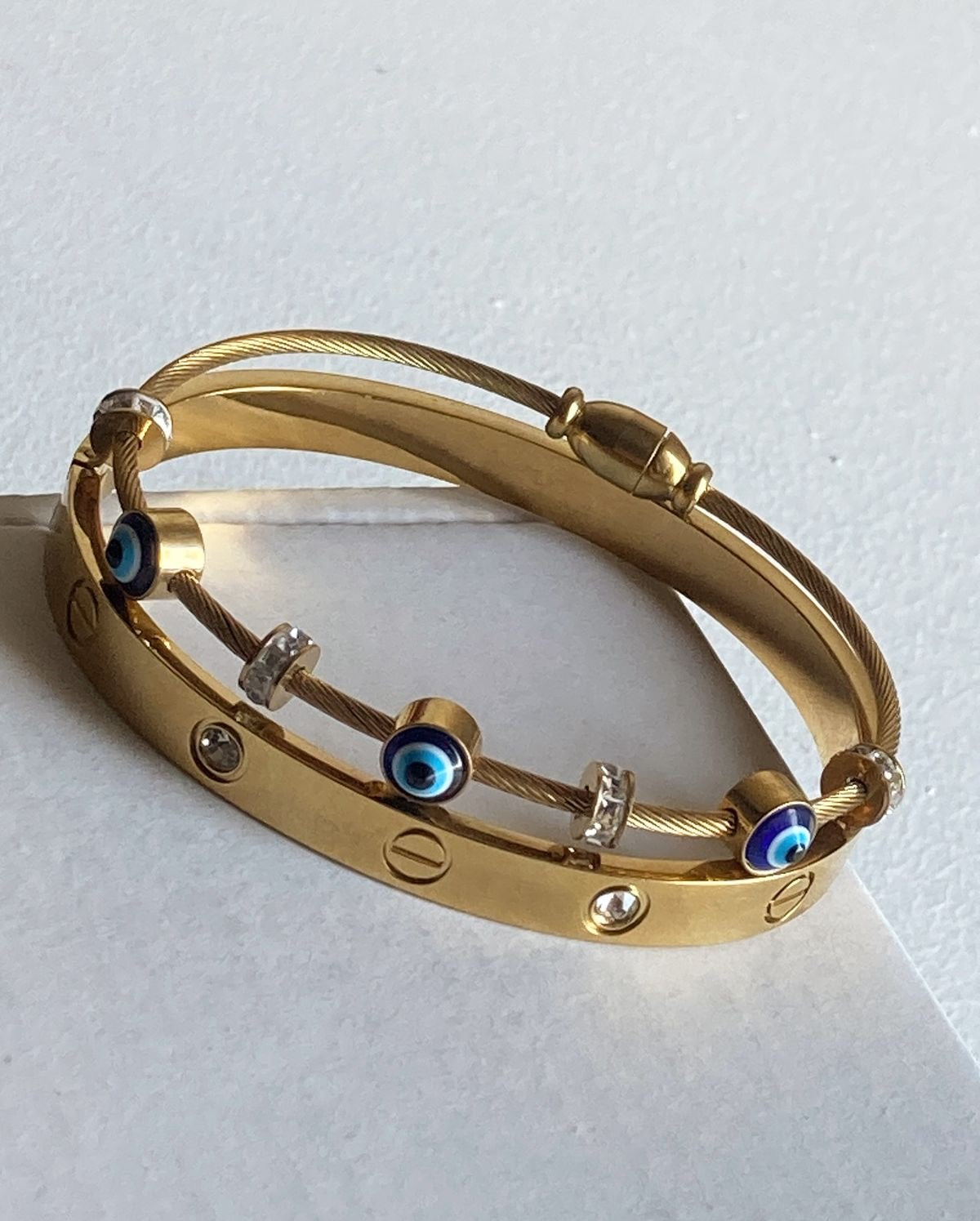 Evil Eye & Cartier Combo