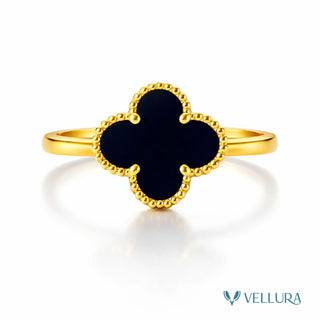 Van Cleef-Inspired Clover Ring