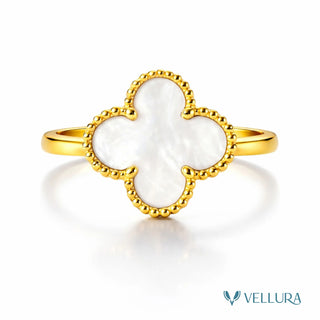 Van Cleef-Inspired Clover Ring