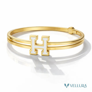 Hermès-Inspired Designer Bangle