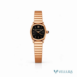 Rose Gold Black Dial Luxury Watch