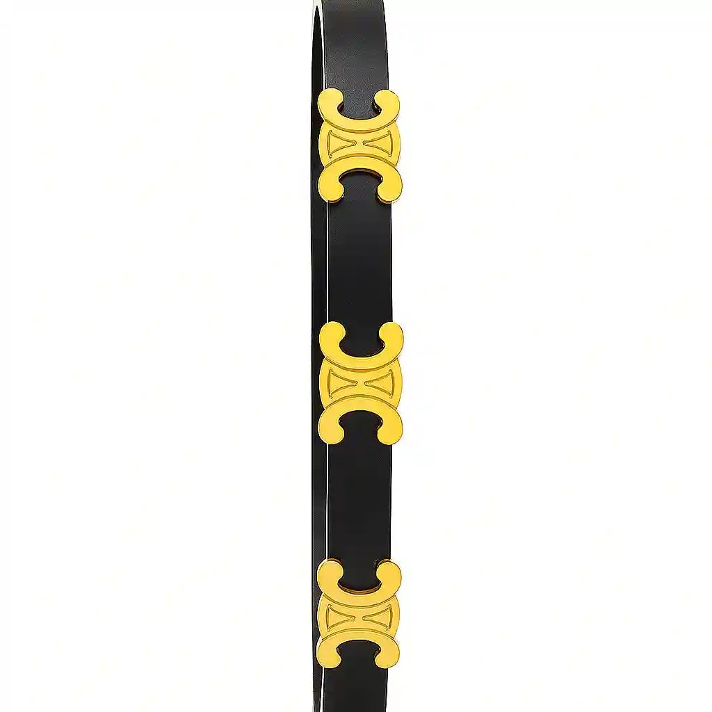 Black & Gold Designer Motif Bracelet Vellura Jewellery