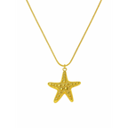 Anti-tarnish 18k Gold plated stainless steel necklace