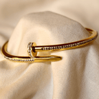 Cartier Juste un Clou Diamond Nail Bracelet in 18K Yellow Gold Vellura Jewellery