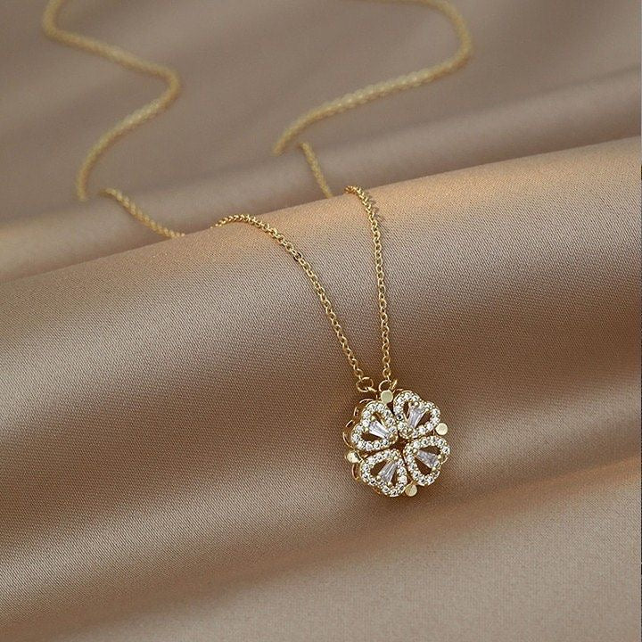 Magnetic Heart Pendant Necklace