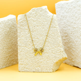 Anti-tarnish 18k Gold plated stainless steel necklace