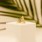 Elegant Leaf Pattern Ring - Vellura Jewellery  Rings