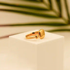 Adjustable Gold Plated Ring - Vellura Jewellery  Rings