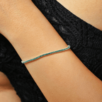 Sterling Silver Adjustable Tennis Bracelet Vellura Jewellery